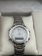 Acuet Japan Ana-Digi Quartz Watch Dual Display Miyota Movement Boxed