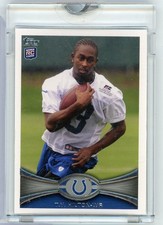 2012 Topps Blank Back 1 of 1 T.Y. Hilton RC Indianapolis Colts 1/1 NICE L@@K!!