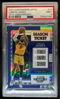 2021-22 Contenders Optic LeBron James 75th Anniversary #27 Lakers PSA 9