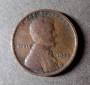 Antique 1920 LIBERTY IN GOD WE TRUST "LINCOLN" ONE CENT Penny (b)