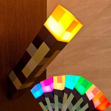 Torch Light with Wall Mounted, 7 Colors Night Light, USB Charging Lighting, B...