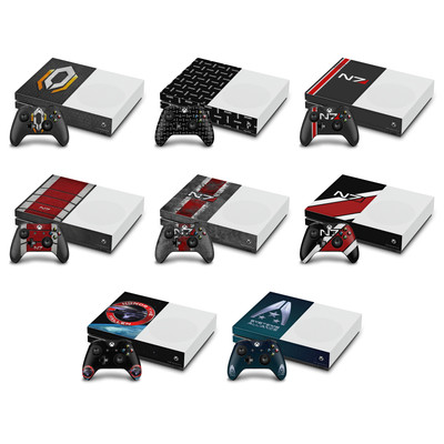 EA BIOWARE MASS EFFECT GRAFIKEN VINYL SKIN FOR ONE S CONSOLE AND CONTROLLER