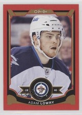 2015-16 O-Pee-Chee Red Border Adam Lowry #174 0c6