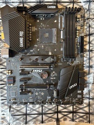 MSI B450 Gaming Pro Carbon AC Motherboard + I/O Shield + WiFi Antennas