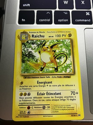 Raichu 36/108 - XY Evolutions - PCA 9 