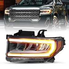 Full LED Headlight Assembly for 2020-2023 GMC Acadia SwitchBack Style Headlamp