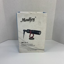 Moukey MCm-1 Directional Video And Audio Camera Microphone Untested