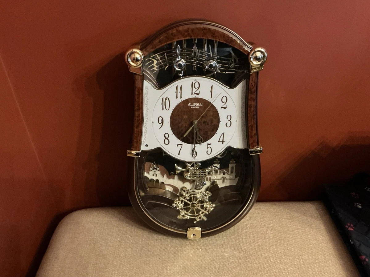 Rhythm Contemporary Wall Clocks with Moving Figurines for sale | eBay