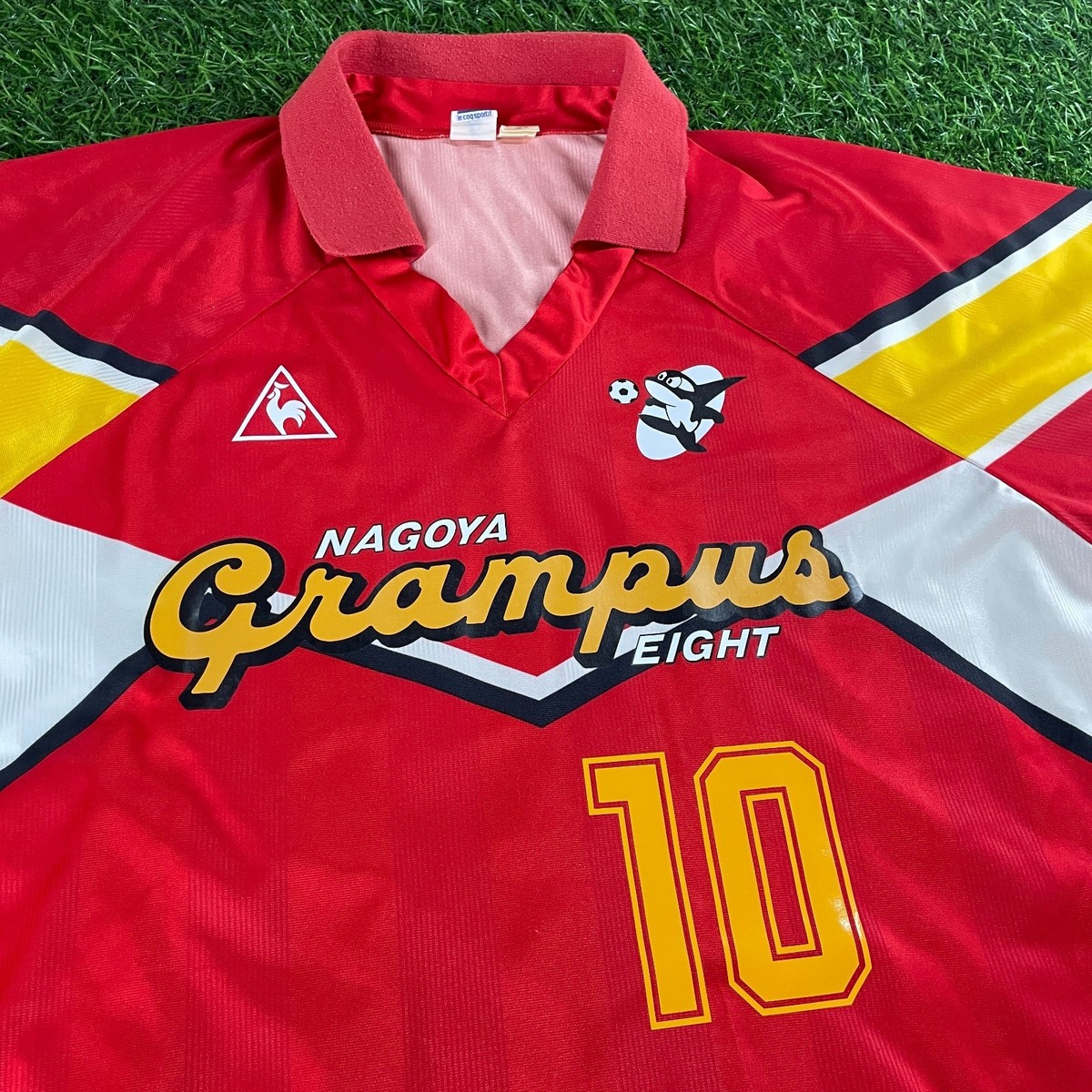 Gary Lineker - Nagoya Grampus 1992 Official Jersey Shirt Kit – JPN Gary Lineker - Nagoya Grampus 1992 Official Jersey Shirt Kit – JPN