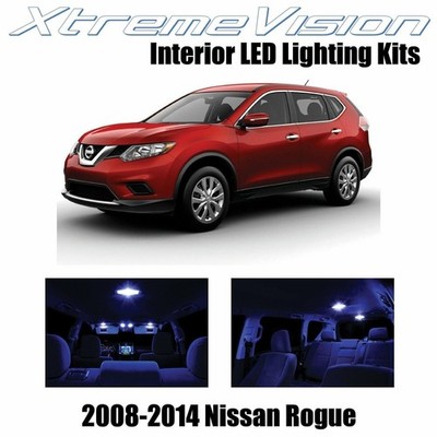 XtremeVision Interior LED for Nissan Rogue 2008-2014 (12 PCS) Blue