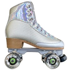 Atom Quad Outdoor Roller Skates - Vibe Nylon Women's Package JR1711.SCL, Silver