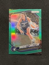 BRIDGET CARLETON 2025 Panini Prizm WNBA GREEN Holo MINNESOTA LYNX #88 FIRE 🔥🔥