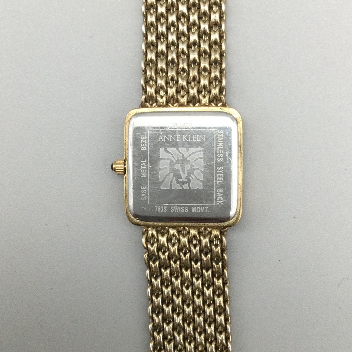 Anne Klein Womens Watch 22mm Gold Tone Bracelet 763S Diamond  display picture 1