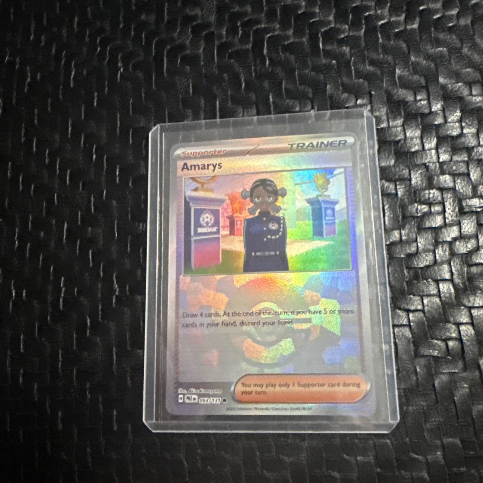 Amarys (Poke Ball Pattern, #093/131) - Holo SV - Prismatic Evolutions LP Pokemon