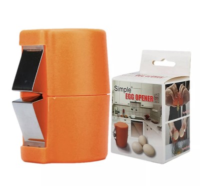 Egg Shell Opener With Color Box Kitchen Tool Portable Egg Opener Shell Remover -