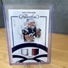GAME USED JERSEY 2025 Flawless Legends Sapphire Wes Welker #GUM-WWR /15 Patriots