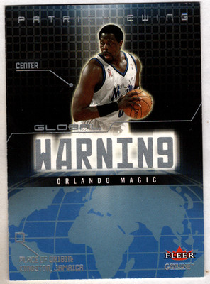 Patrick Ewing 2002-03 Fleer Genuine Global Warning #4