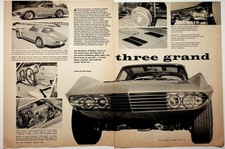 Rod & Custom 1968 Vintage Print Article Three Grand Jim Goodwin 63 Corvette Rod & Custom 1968 Vintage Print Article Three Grand Jim Goodwin 63 Corvette