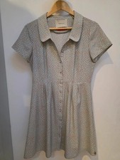 Scotch and Soda Maison Scotch Tea Dress Blue Floral Tulip Print Size 1 8-10
