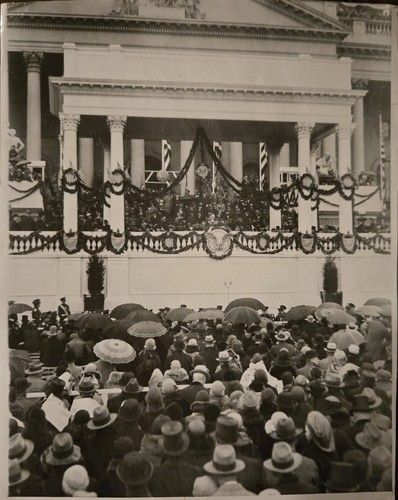 President Herbert Hoover, 1929 Inaguration, Original Type 1 Photo, 8x10