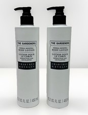 2 Bottles Crabtree  Evelyn The Gardeners BODY LOTION 15.2Oz Herbal Renewal