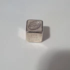 2 oz Hand Poured 999 Silver Bullion Bar "Cube" by YPS - Yeager's Poured Silver