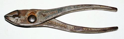 Old Vintage TIGER TOOLS 5-1/2" Slip Joint Pliers