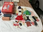 Vintage 1960 BLOND BARBIE KEN SKIPPER LOT C CASE OUTFITS ACCESSORIES TOY DOLL