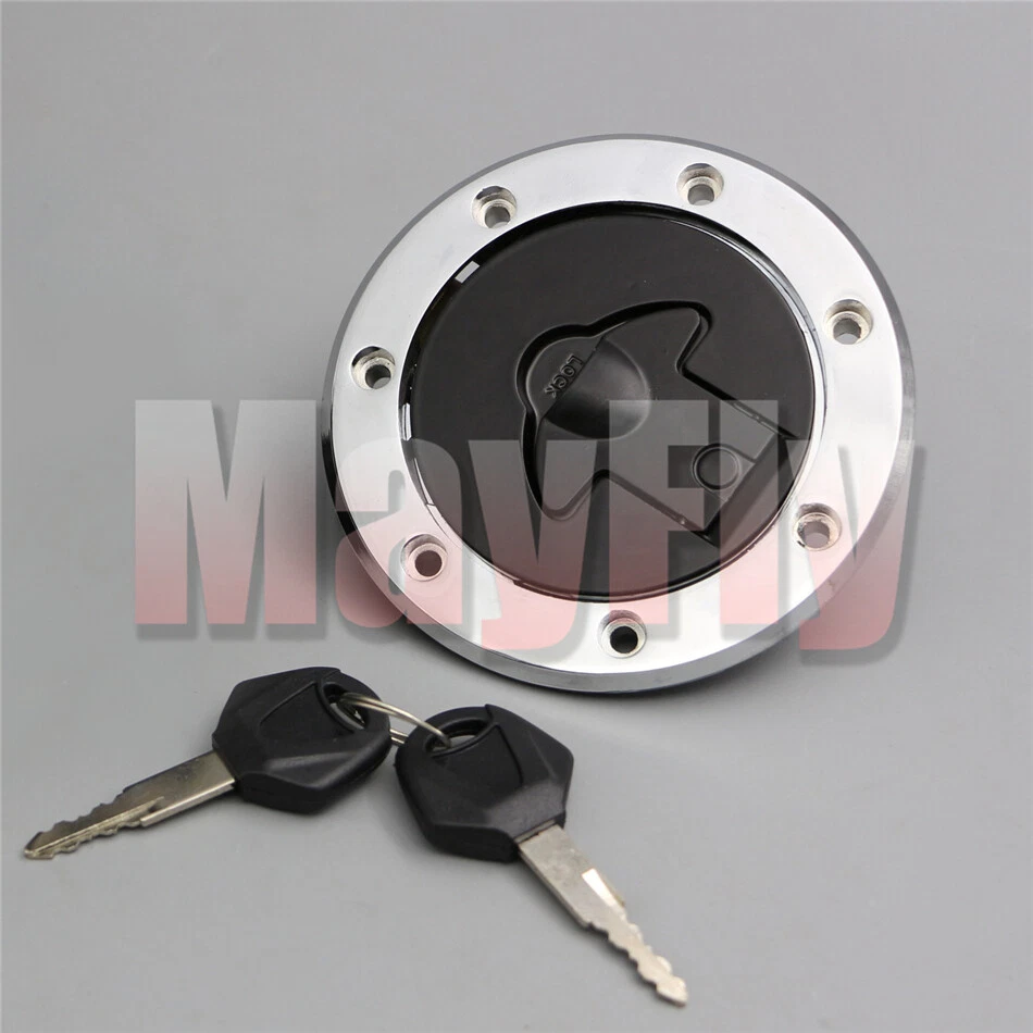 Fuel Gas Tank Cap Cover Lock Fit For KLE250/400/500 ZR250/400/550/750 ZR-7 ZR-7S - Image 2 of 4