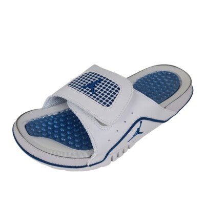 J*a様 Nike Jordan Hydro 4 Retro Nike Jordan Hydro 4 Retro Slide (GS) 'Black Cement Grey' Sz