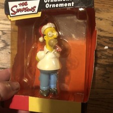 American Greetings The Simpsons Homer Ornament Christmas 2005 Candy Cane Tree