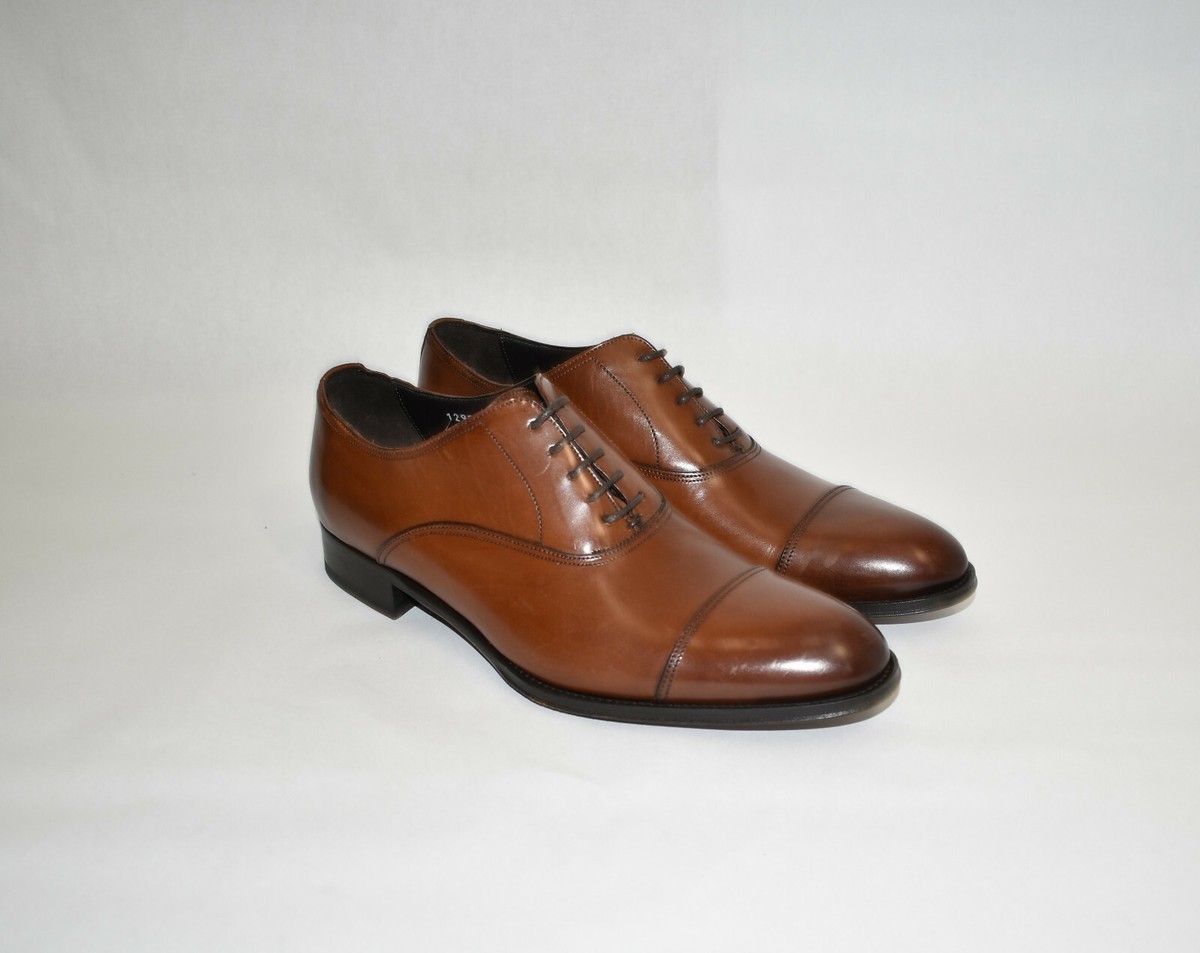 To Boot New York BRANDON Cognac Cap Toe Oxford Lace Up Shoes 13 W Wide W/Box Amazon.com | Men main image 2