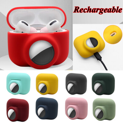 2in1 Silicon AirTag Case For Airpods Pro AirTags Location Tracker Sleeve  Cover# Australia