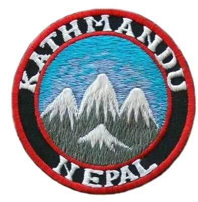 Kathmandu Nepal Aufnäher (3'') Bügelbild Abzeichen Everest Kala Pattar Nepali ...