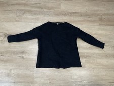UNIQLO Kids Size S Black Wool Blend Sweater Pullover