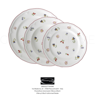 Villeroy & Boch - Dinner Service Petite Fleur 18 Pieces 6 People