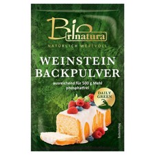 RINATURA Bio Poudre à Lever au Vin Poudre de Weinstein