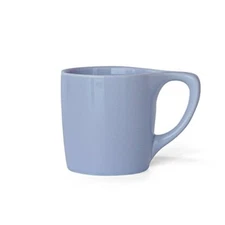 notNeutral LINO 10 oz Porcelain Coffee Cups | Set of 4 (Periwinkle)