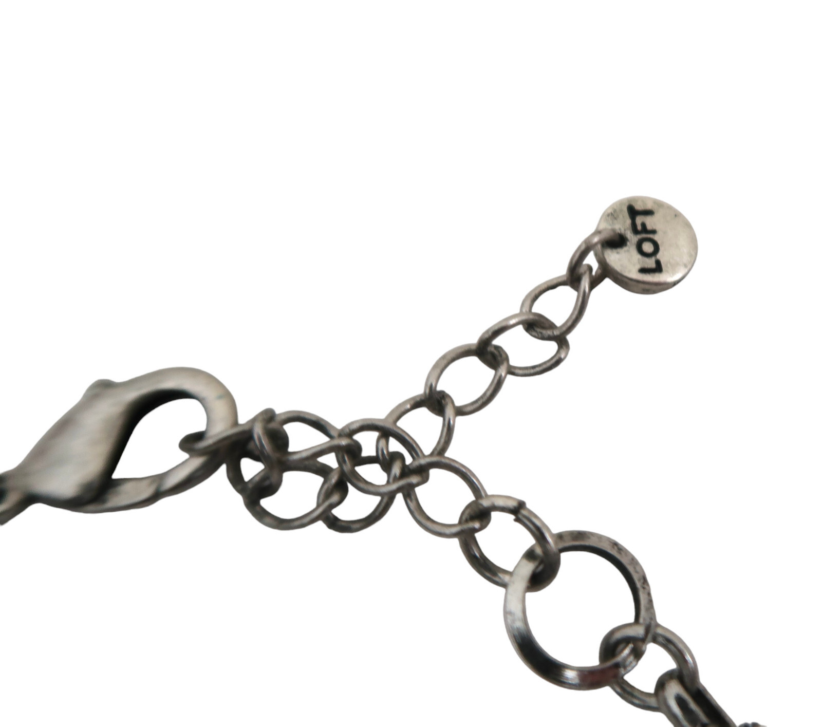 LOFT Multi crystal statement necklace - image 4