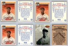 Cool Papa Bell 4 Card Lot - St. Louis Stars / Pittsburgh Crawfords - HOF