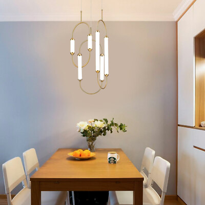 Modern Chandelier Lighting LED Ceiling Light Fixture Hanging Lamp Home Acrylic