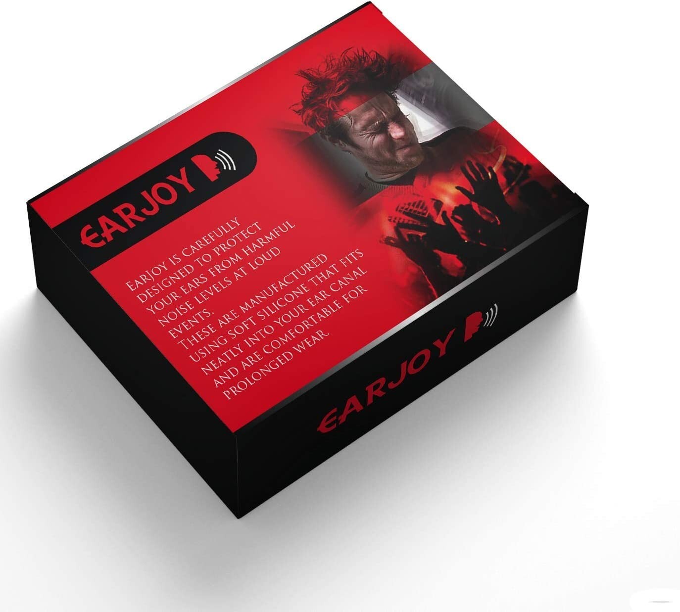 Noise Cancelling Soft Silicone Ear Plugs Set by EarJoy Reusable NIB