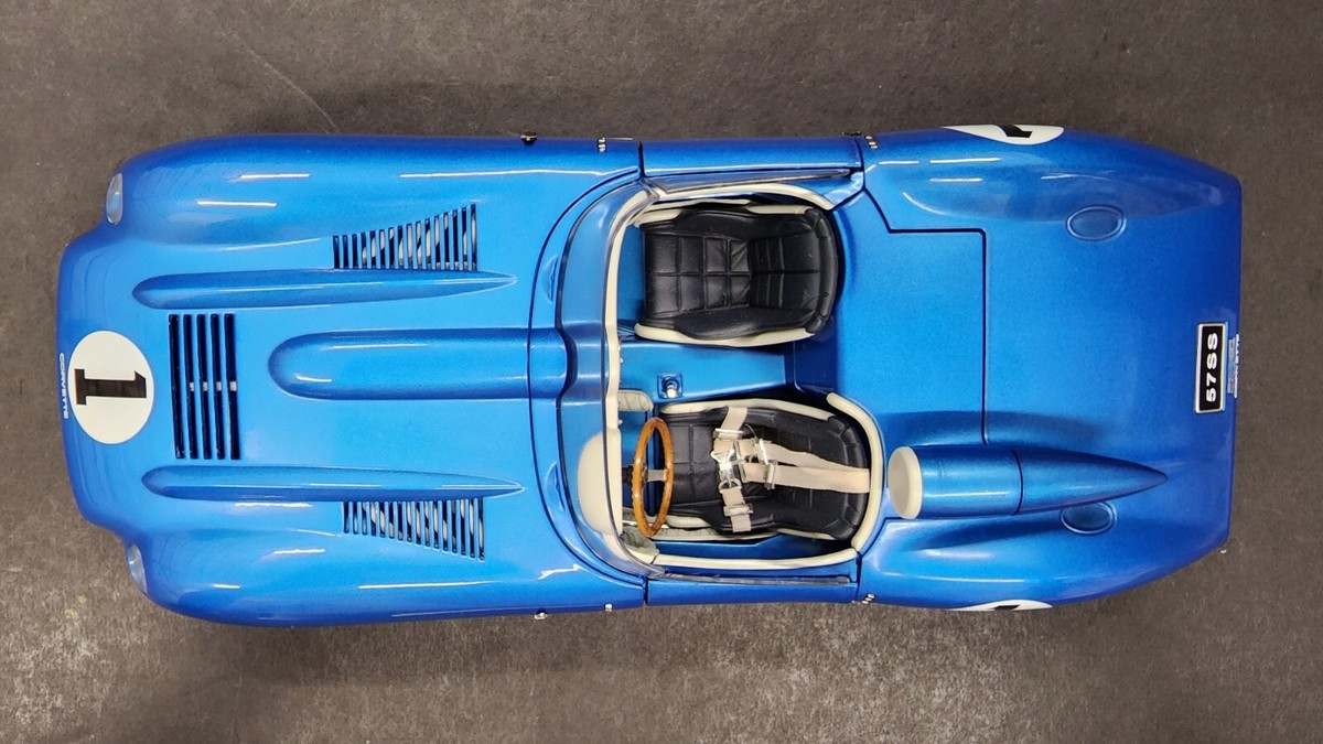 自動車 Autoart 1/18 Chevrolet corvette ss 1957 AutoArt 1/18 71051- 1957 CHEVROLET CORVETTE SS - Blue | eBay