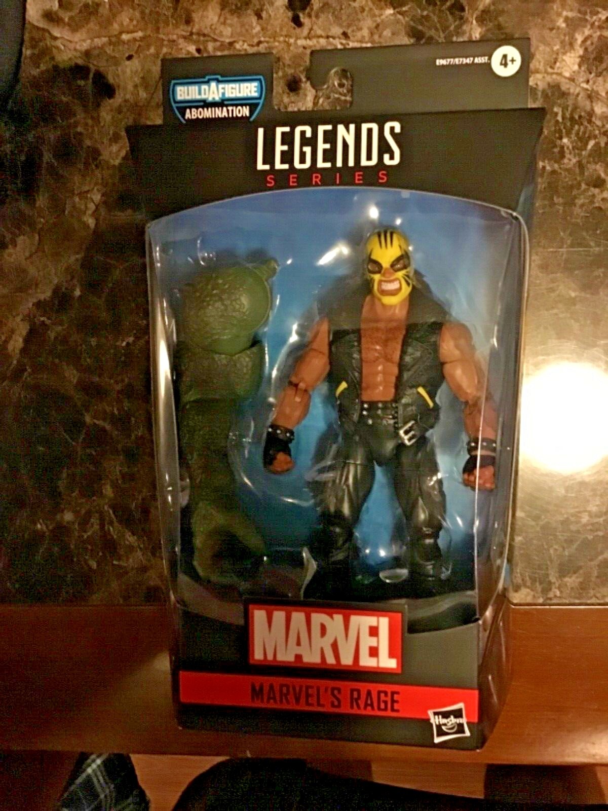 NEW HASBRO MARVEL LEGENDS RAGE FIGURE MOC BUILD ABOMINATION AVENGER ...