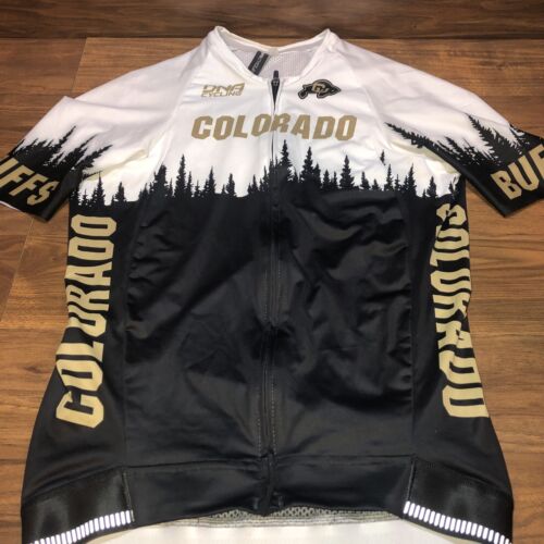 DNA Cycling Univ of Colorado cycling jersey men’s Small Colorado Buffaloes Italy - Picture 1 of 10