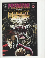 Predator vs Robot Fighter  1992 (Dark Horse & Valiant) crossover  1-2 book set