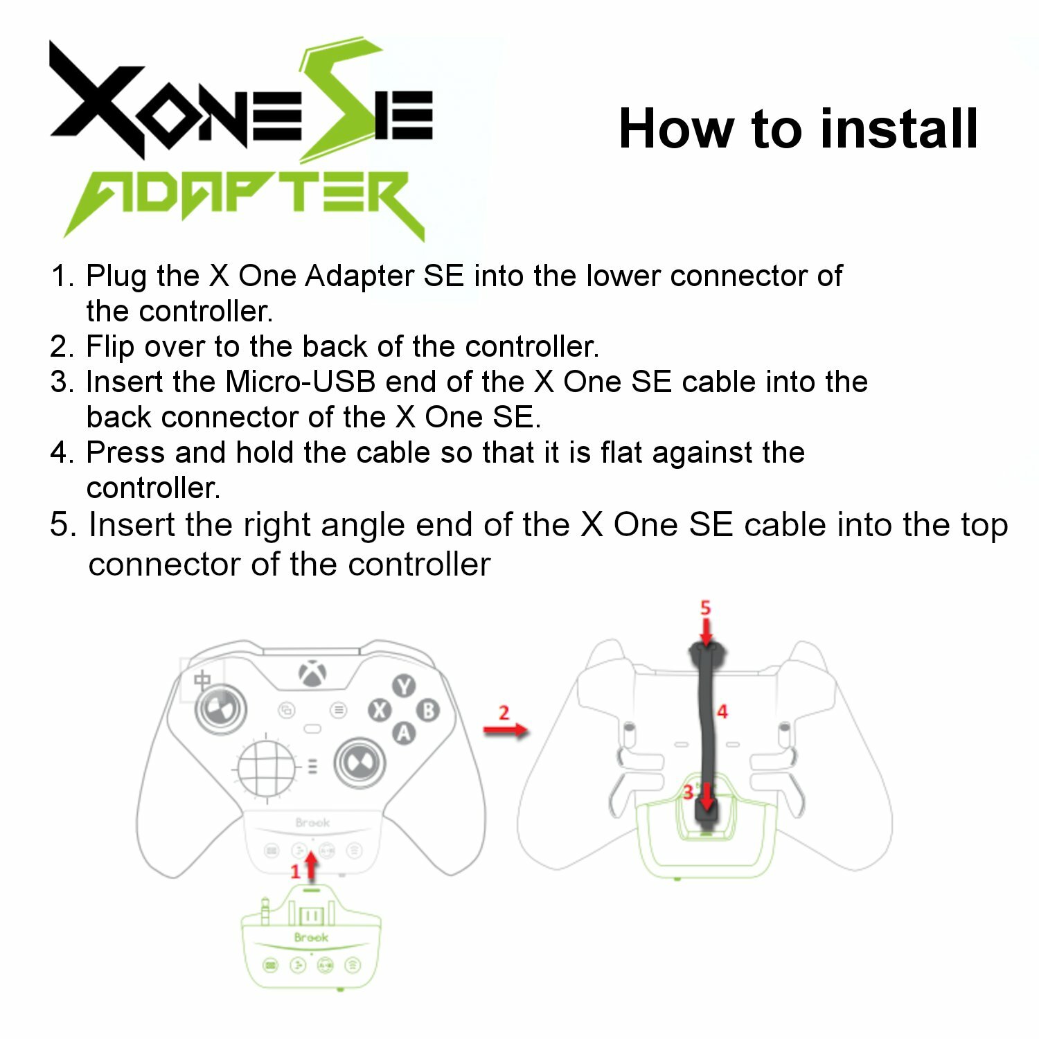 Image 91 - Brook X One SE Adapter for Xbox One Elite Series 1 Controller to Xbox One Series