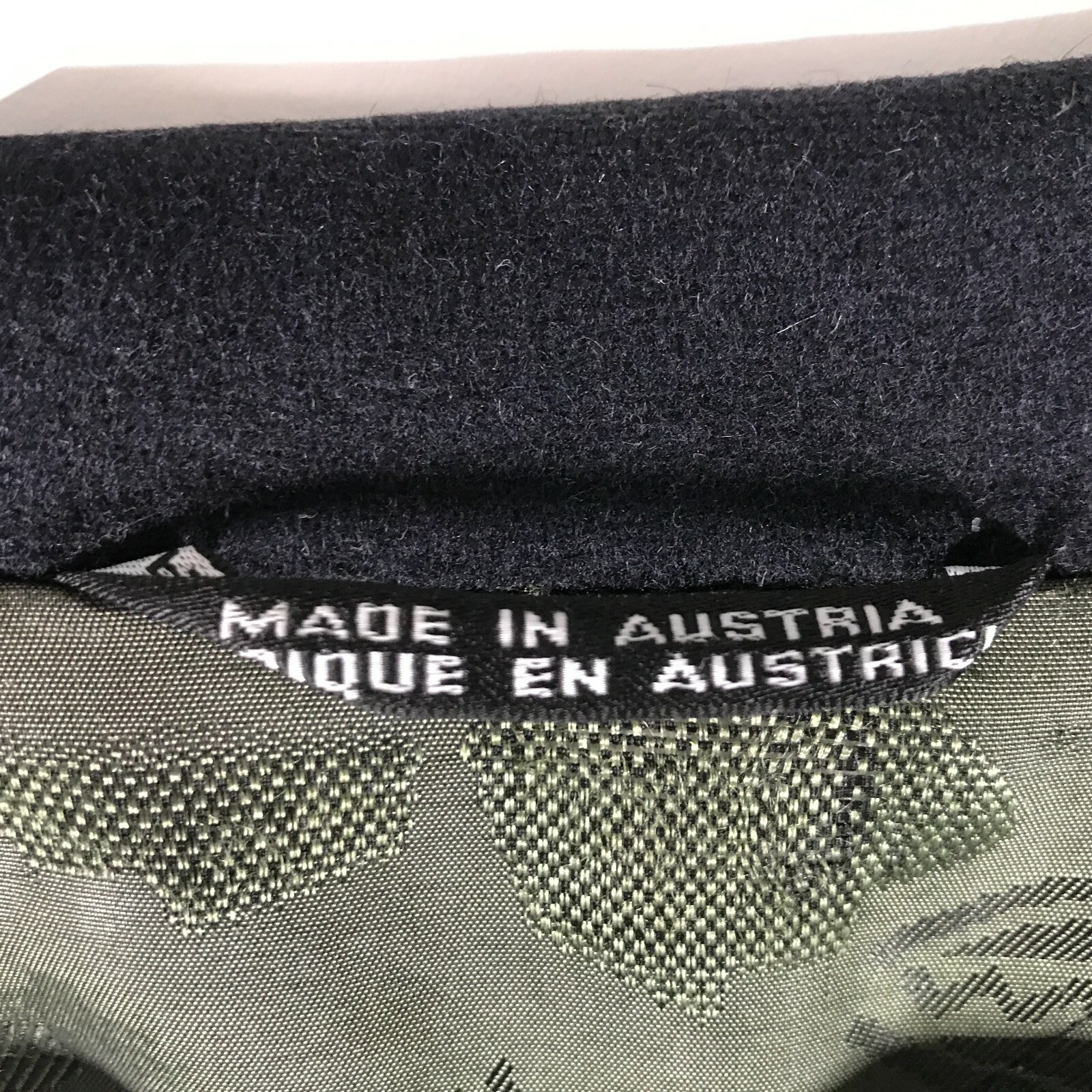 steinbock loden bomber jacket