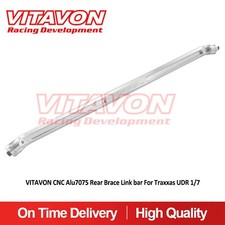 Barra de enlace de soporte trasero Vitavon CNC Alu7075 para Traxxas UDR 1/7