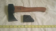 BeaverCraft Small Carving Axe with Leather Sheath.